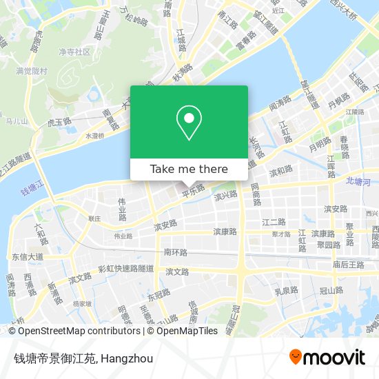 钱塘帝景御江苑 map