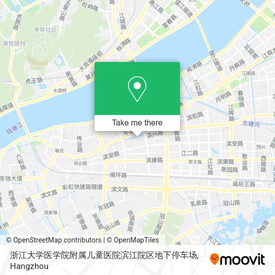 浙江大学医学院附属儿童医院滨江院区地下停车场 map