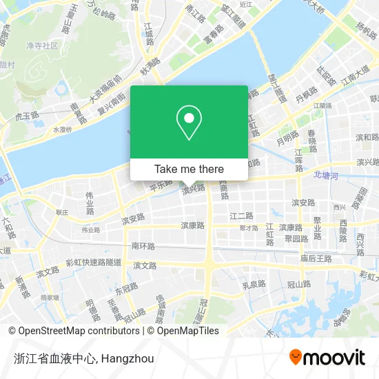 浙江省血液中心 map