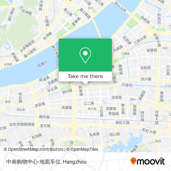 中南购物中心-地面车位 map