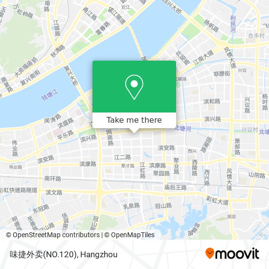 味捷外卖(NO.120) map