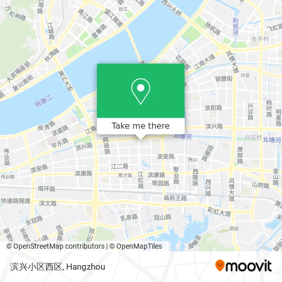 滨兴小区西区 map