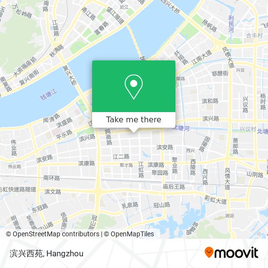 滨兴西苑 map