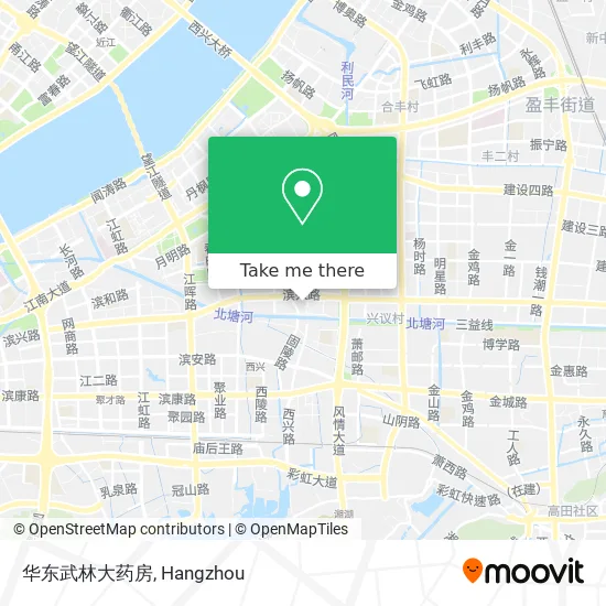 华东武林大药房 map