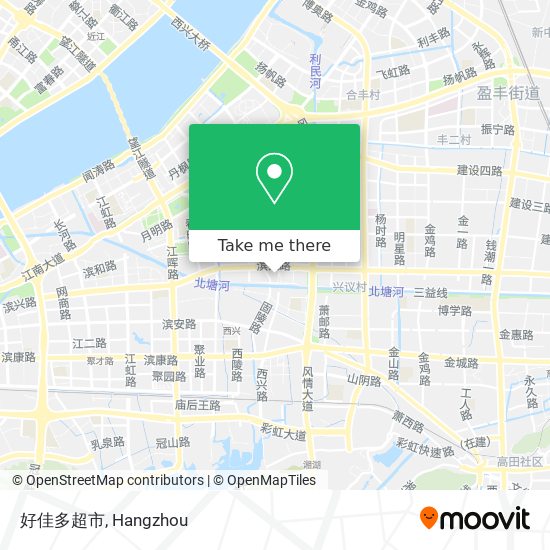 好佳多超市 map