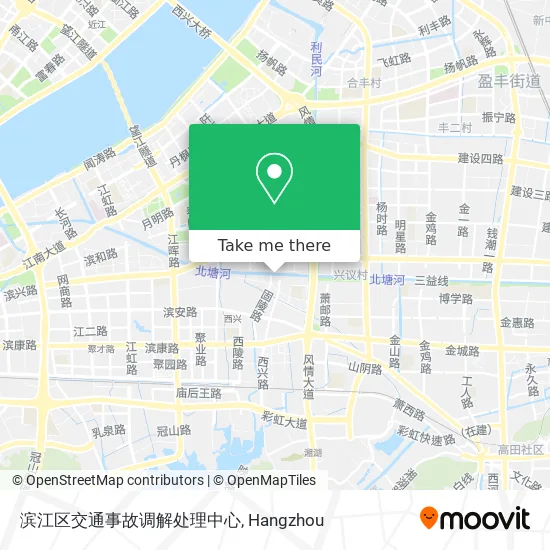 滨江区交通事故调解处理中心 map