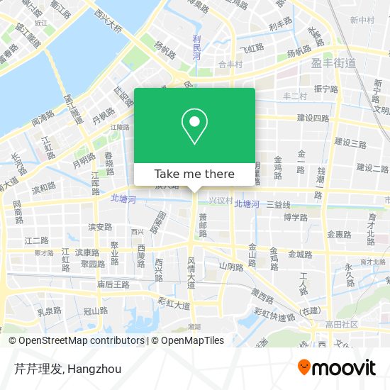 芹芹理发 map