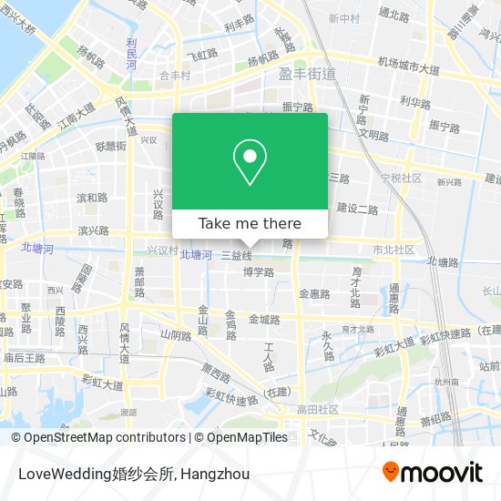 LoveWedding婚纱会所 map
