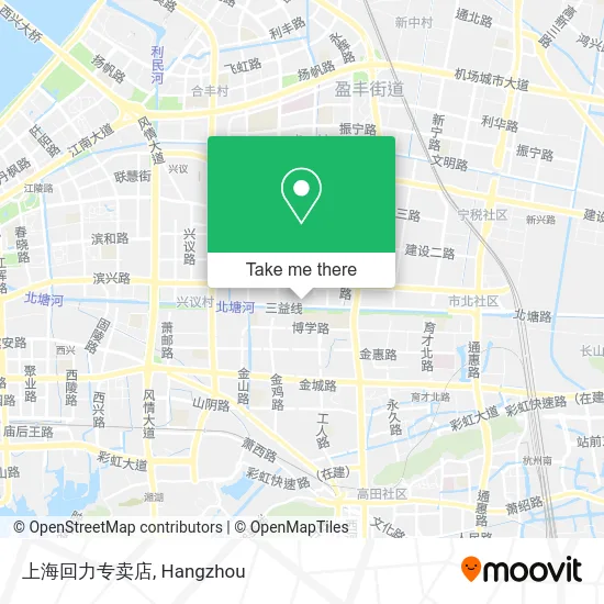 上海回力专卖店 map