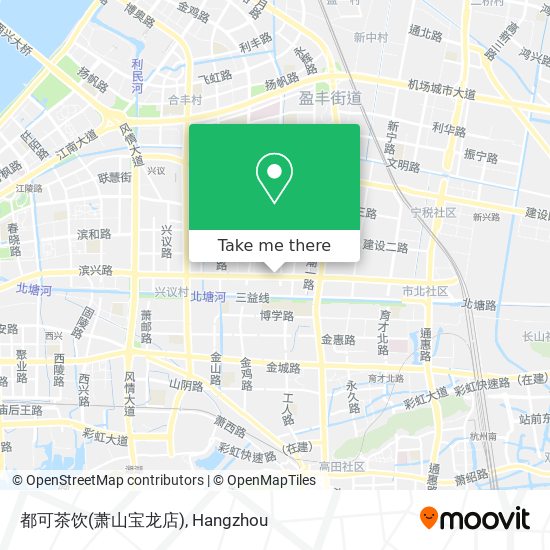 都可茶饮(萧山宝龙店) map