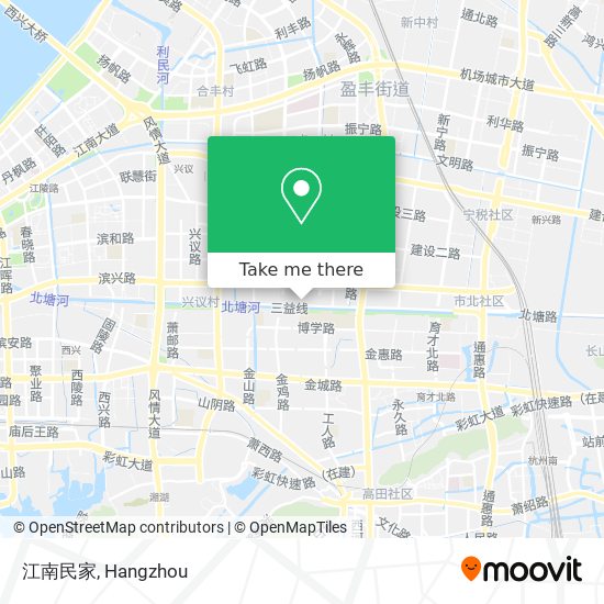 江南民家 map