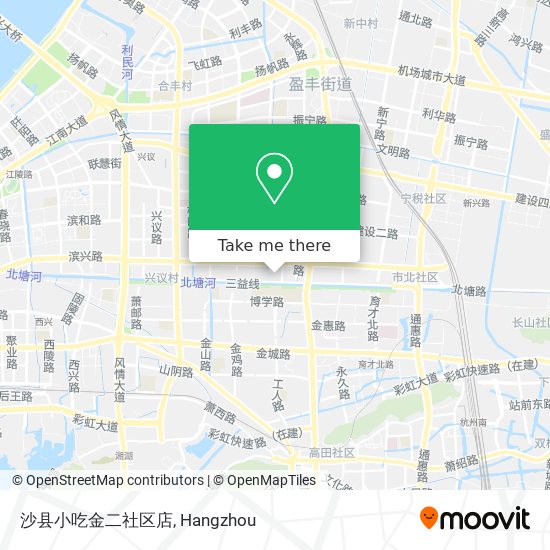 沙县小吃金二社区店 map