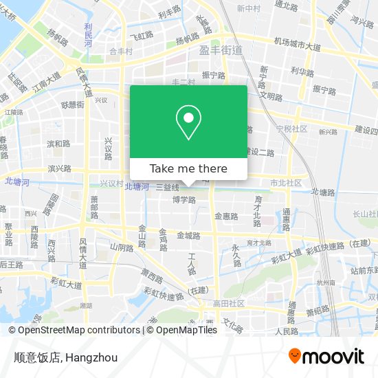 顺意饭店 map