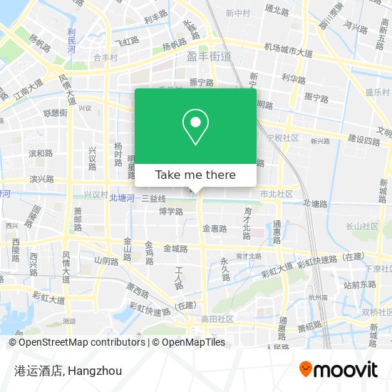 港运酒店 map