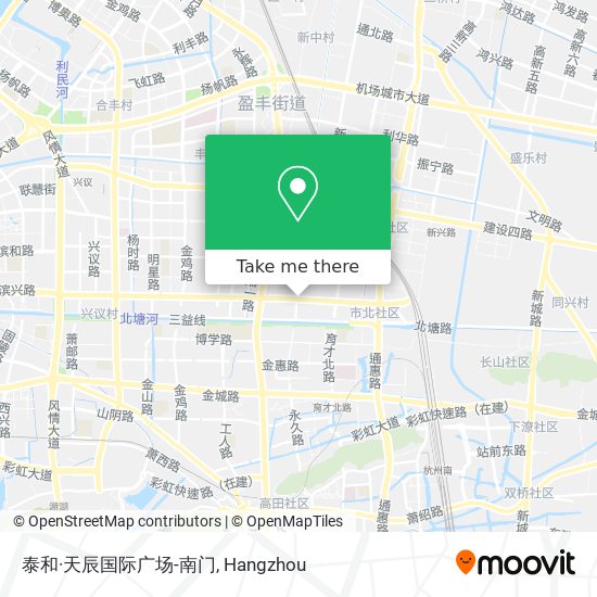 泰和·天辰国际广场-南门 map