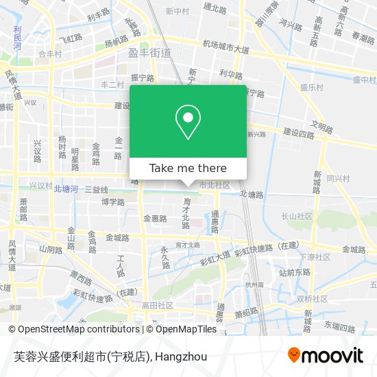 芙蓉兴盛便利超市(宁税店) map
