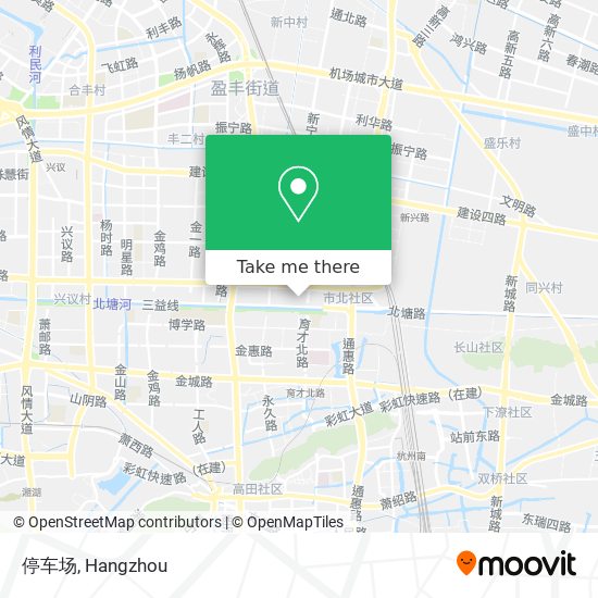 停车场 map