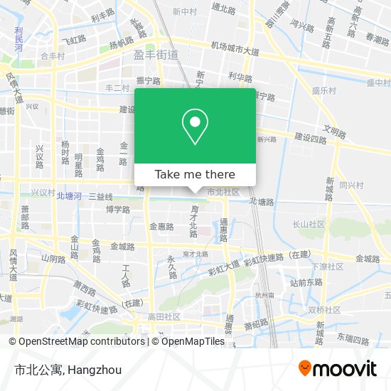 市北公寓 map