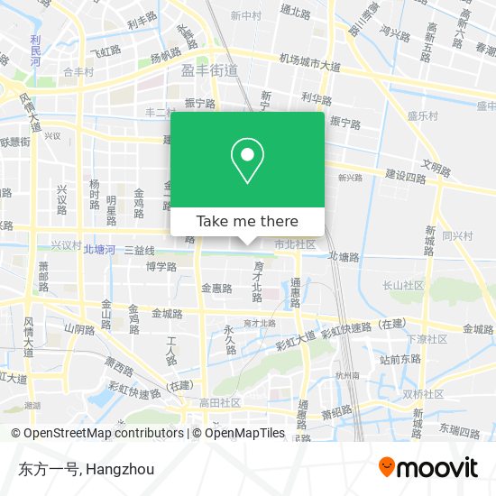 东方一号 map