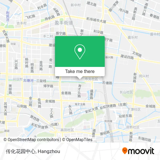 传化花园中心 map