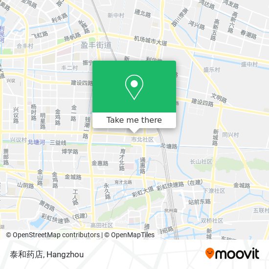 泰和药店 map