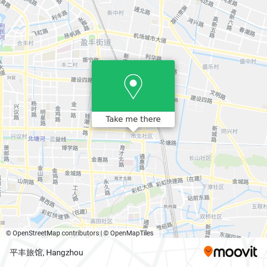 平丰旅馆 map