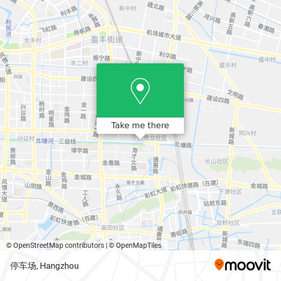 停车场 map