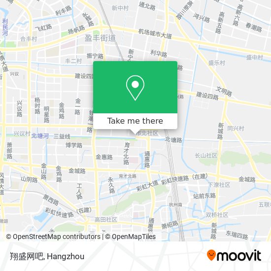 翔盛网吧 map