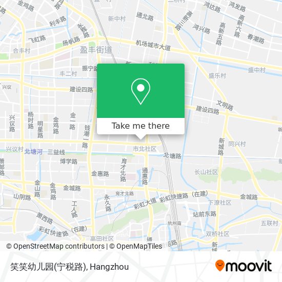 笑笑幼儿园(宁税路) map