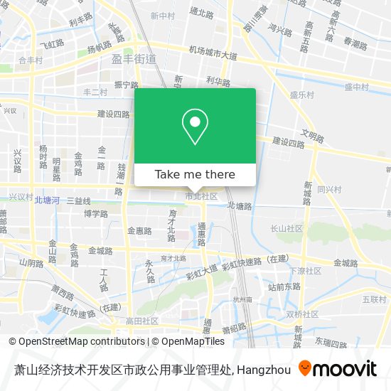 萧山经济技术开发区市政公用事业管理处 map