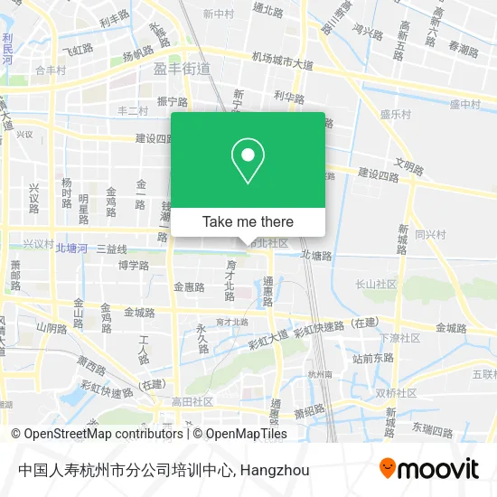 中国人寿杭州市分公司培训中心 map