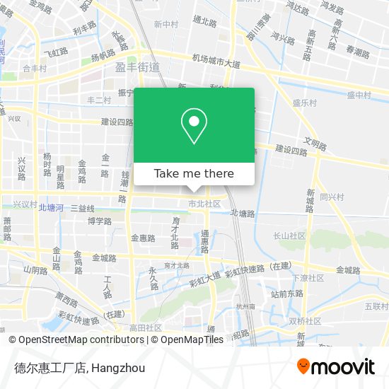 德尔惠工厂店 map