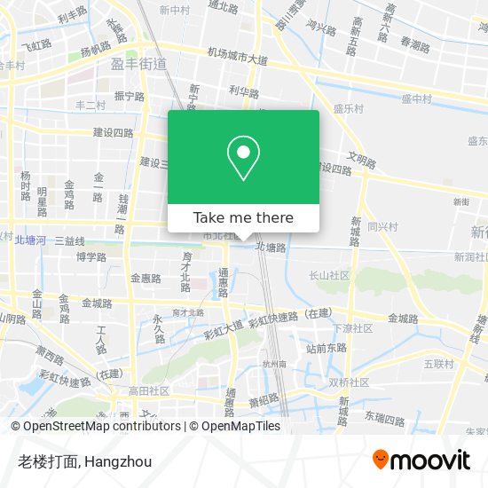 老楼打面 map