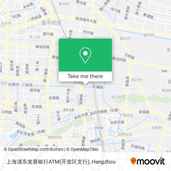 上海浦东发展银行ATM(开发区支行) map