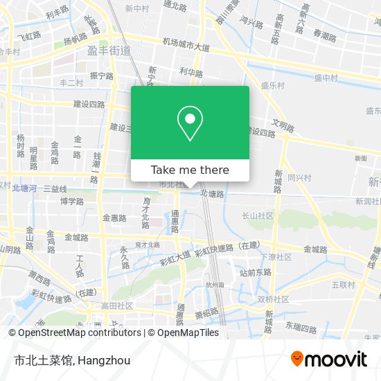 市北土菜馆 map