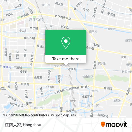 江南人家 map