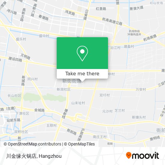 川金缘火锅店 map