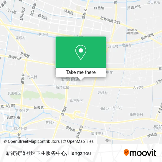 新街街道社区卫生服务中心 map