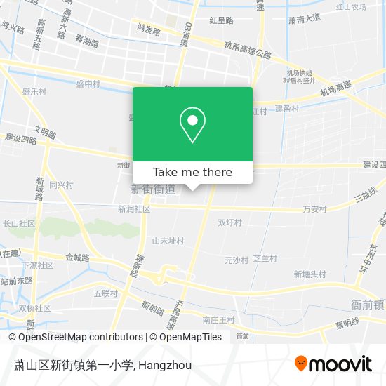 萧山区新街镇第一小学 map