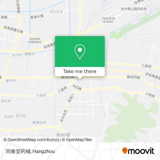 同春堂药铺 map