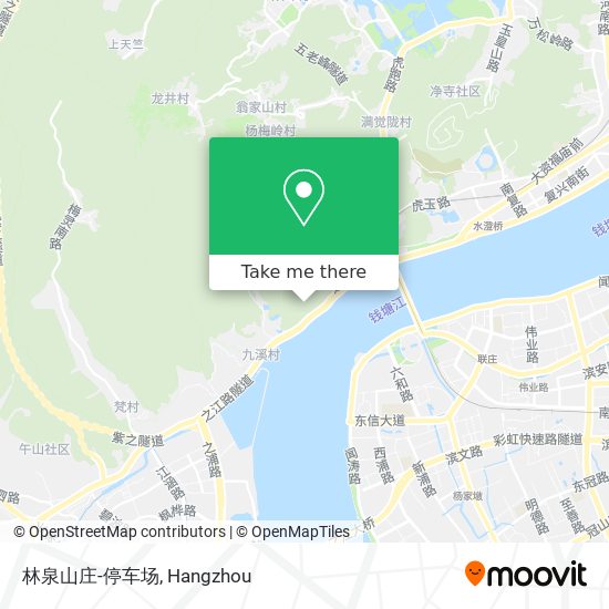 林泉山庄-停车场 map