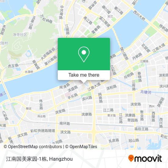 江南国美家园-1栋 map