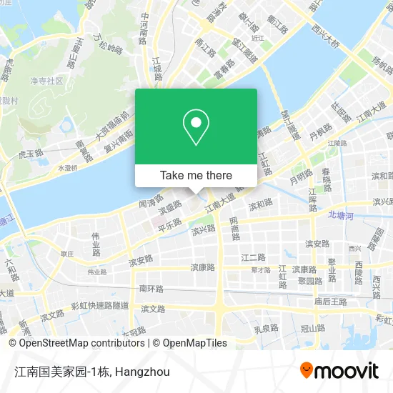 江南国美家园-1栋 map