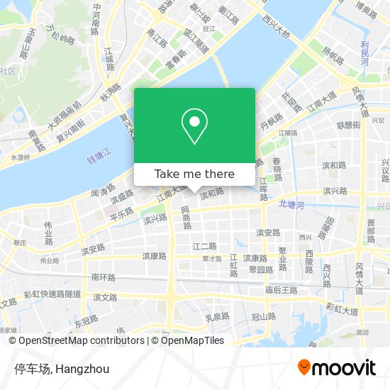 停车场 map