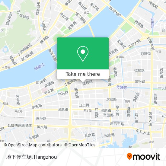 地下停车场 map