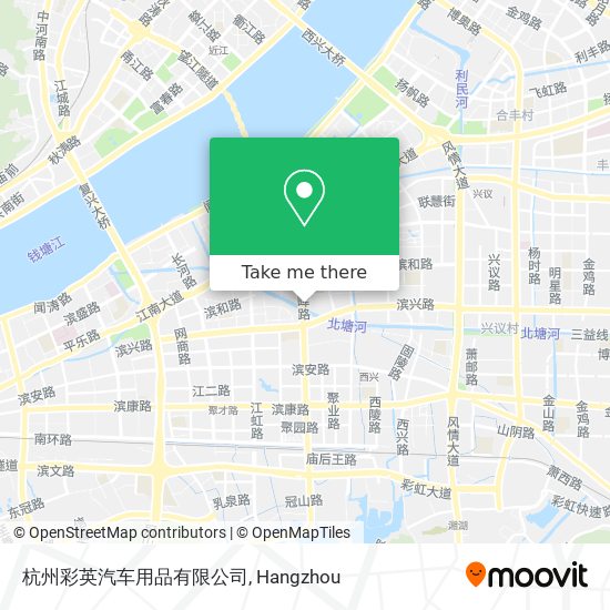 杭州彩英汽车用品有限公司 map