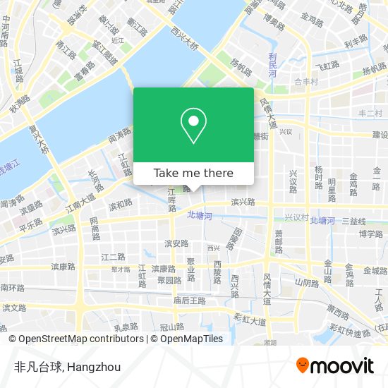 非凡台球 map