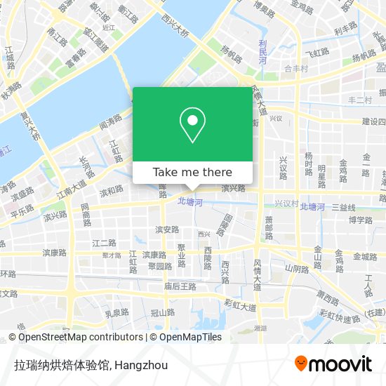 拉瑞纳烘焙体验馆 map