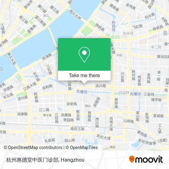 杭州惠德堂中医门诊部 map
