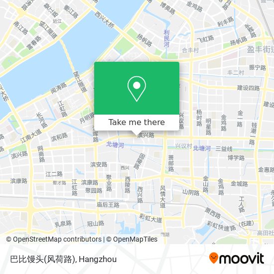 巴比馒头(风荷路) map